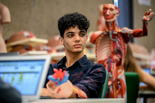 Amir, one of the top students in Queensland, is having to pay his own way to go to university.