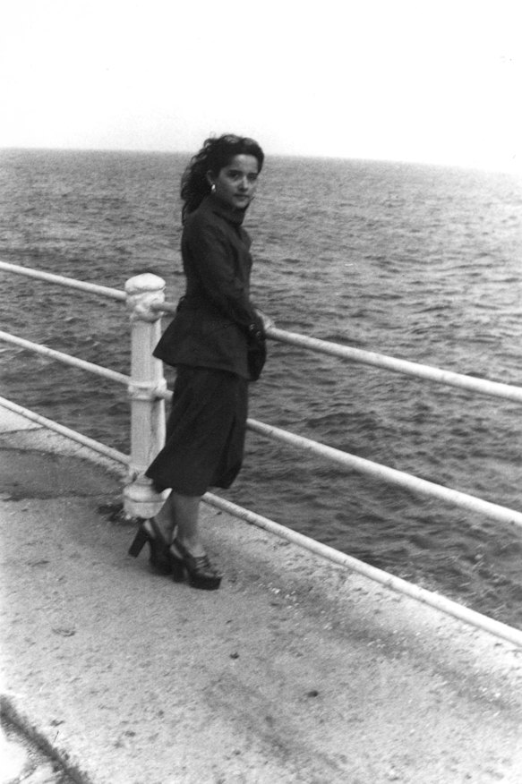 Aida Tomescu at Constanta on the Black Sea, in 1970. Between the ages of four and seven she spent a lot of time there with her grandmother.