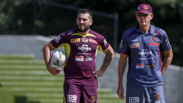 Anticipation: Wayne Bennett is keen to see major signing Jack Bird on the park.