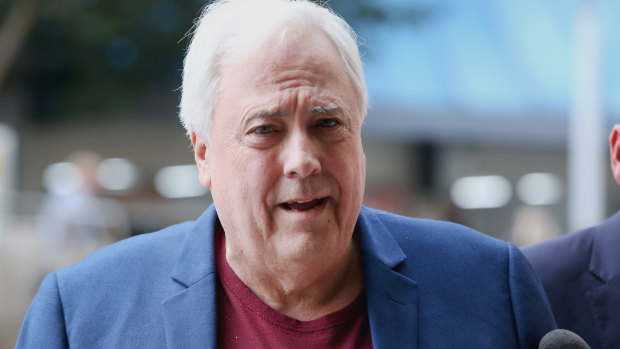 Clive Palmer has announced his Palmer United Party will contest every seat at the next federal election.