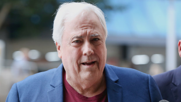 Clive Palmer chaired the meetings, according to the documents.