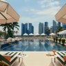 Still one of the world’s most glamorous hotel brands … Mandarin Oriental Singapore.