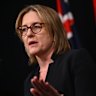 Premier Jacinta Allan announces a sale ban on machetes.