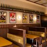 The restaurant has a '70s diner feel.