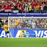 Harry Souttar’s penalty flies over the crossbar.