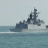 People’s Liberation Army-Navy Jiangkai-class frigate Hengyang.