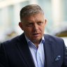 Slovakia’s populist Prime Minister Robert Fico was injured in a shooting and taken to hospital. 