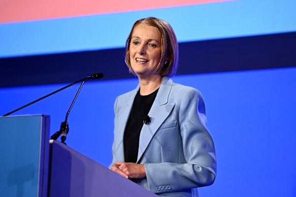 Telstra chief executive Vicki Brady.