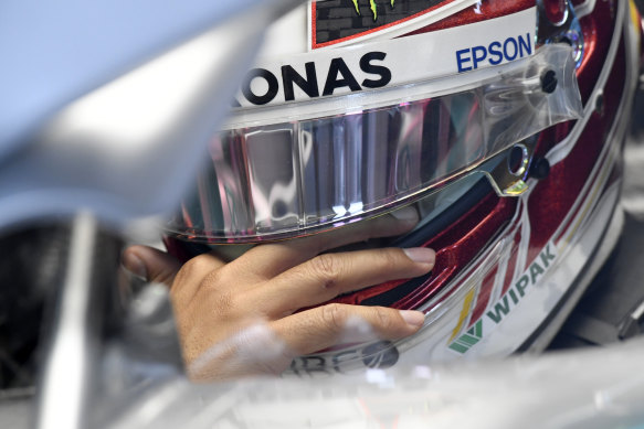 Stress fracture: It is believed the car was overloaded as Hamilton pushed the boundaries in qualifying.