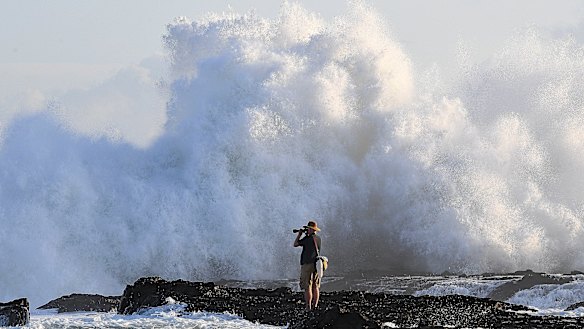 Big swells are expected along the Queensland coast.