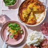 Curtis Stone’s breakfast strata.