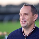 Verry Elleegant’s trainer, Chris Waller.
