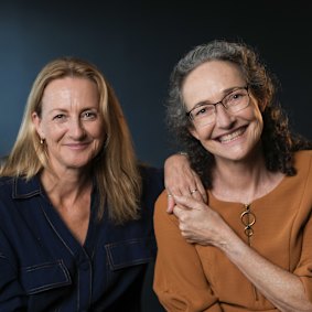 Caroline Dunphy (director) and Katherine Lyall-Watson (playwright).