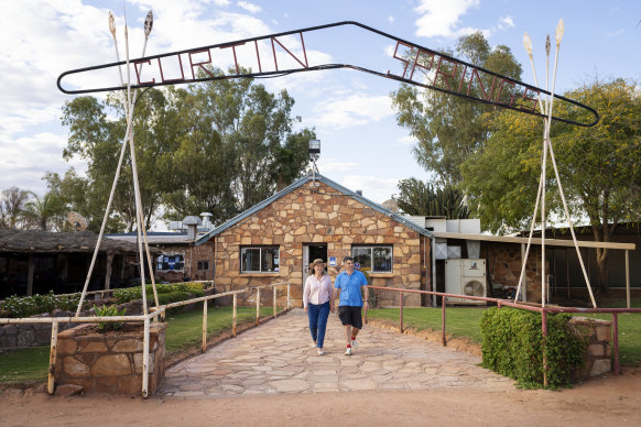 Curtin Springs is a 400,000-hectare cattle station.