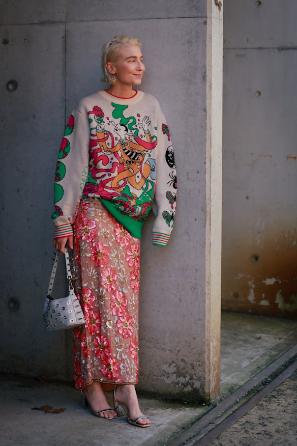 Day five at Australian Fashion Week 2024 at Carriageworks, Sydney.
