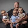 Solo mum Sarah waited four years to have a baby. Now she’s raising triplets