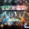 Concept designs for the proposed 17,000-seat Brisbane Live arena at Roma Street. Artists impressions supplied by the Queensland government on December 16, 2019.