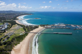 The NSW North Coast town of Coffs Harbour is enjoying an upsurge in domestic tourism.
