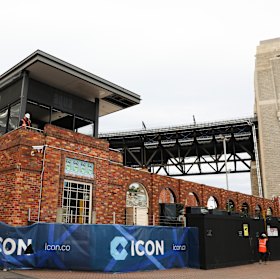 Work in progress at the North Sydney Olympic Pool.