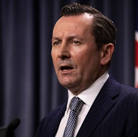 WA Premier Mark McGowan.