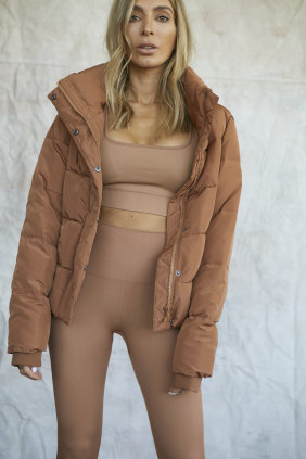 Bartel chose earthy colours such as clay, slate and khaki over more 'traditional' tracksuit shades.