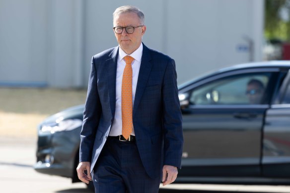 Prime Minister Anthony Albanese in Madrid on Thursday, June 30.