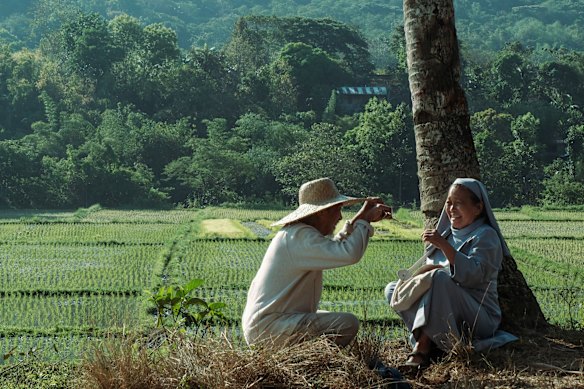 Ruby Ruiz (right) in First Light: suspects a cover-up.