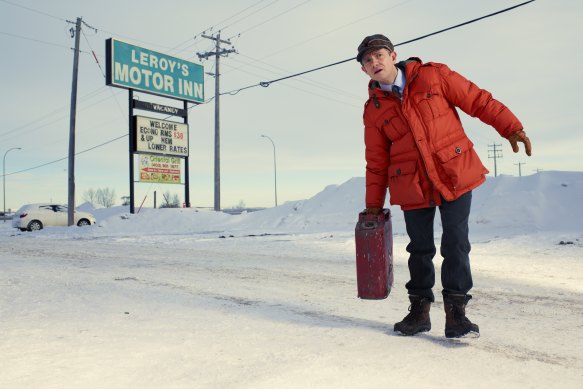Martin Freeman as Lester in the first season of Fargo.
