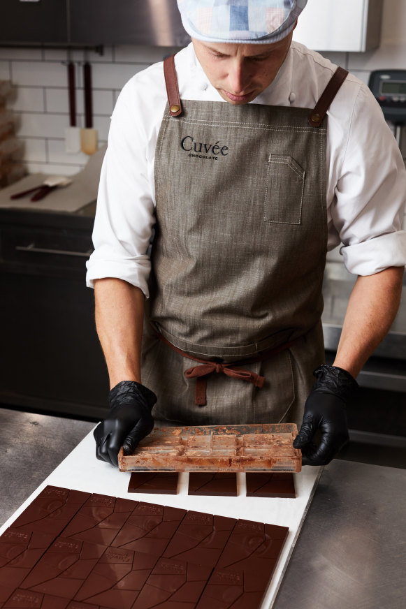 A year after starting Cuvée, Karaca decided to change the way he did things: “The idea that the people growing the beans were living in poverty so we can have a luxury product that they never even get to try, that just didn’t sit right.” 