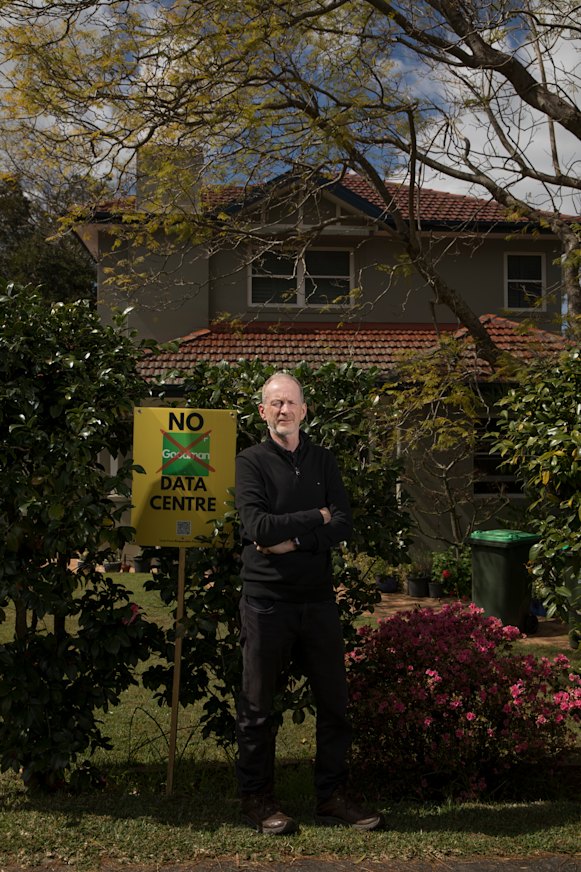 Local resident Paul Trainor worried the data centre’s impact was being downplayed.