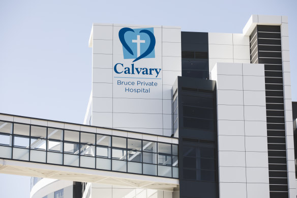 Calvary Private Hospital, Bruce, has received high praise.