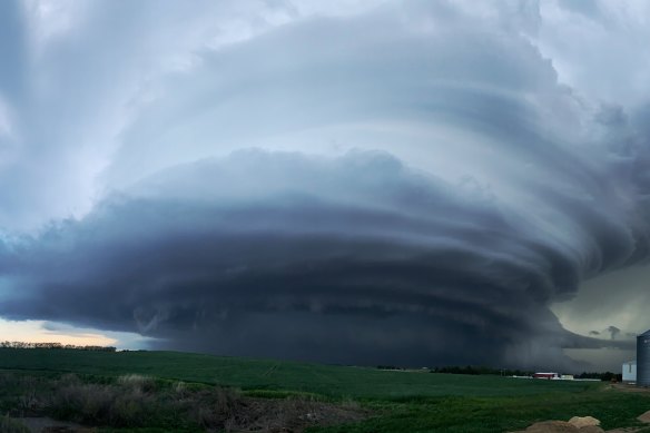 A tornado they are calling the Imperial Mothership in Imperial, Nebraska.