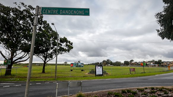 The location for the future home of the Hawks.