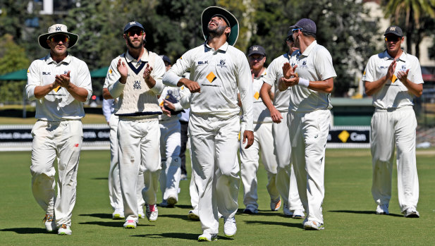 Victoria defeated New South Wales by 23 runs.