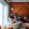 “The timber panelling, tiles, textures, colours and finishes of this era felt so warm and interesting compared to other houses we’d viewed,” says Elise Honeybrook.