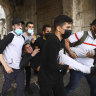 Israeli police and Palestinians clash at Jerusalem holy site