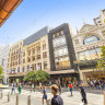 The David Jones store on busy Bourke Street Mall is one of the longest continually operating retail spaces in Australia.