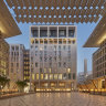 The Mandarin Oriental Doha hotel overlooks the spectacular Barahat Msheireb covered town square.