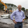 Newly appointed Northern Rivers Reconstruction Corporation chief executive David Witherdin in Lismore. 