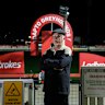 Trainer, local and volunteer, Kevin Keys at the Dapto Dogs