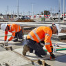 Cost blowouts on infrastructure, such as the Parramatta light rail, have driven state budgets into the red.