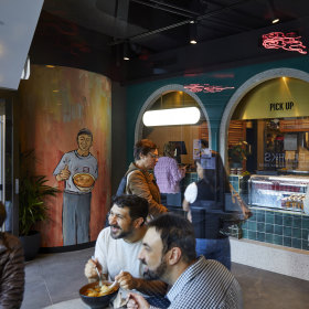 The casual Circular Quay eatery.