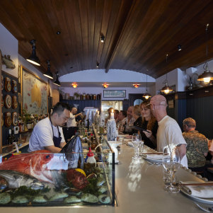 Mister Grotto is set among a new strip of venues on Australia Street.
