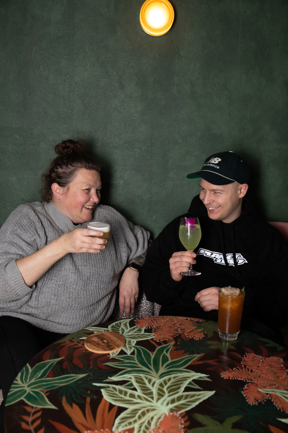 Head chef Naomi Lowry (left) with sous chef Malachi Ottawa.