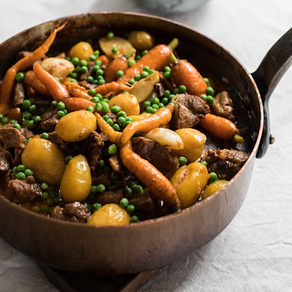 Hearty French fare, such as lamb navarin, might be on the daily menu at Du Fermier.