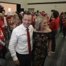 Rockstar Premier Mark McGowan returned to power after WA election bloodbath