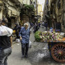 The historic Khan el-Khalili souk, Cairo.