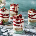 RecipeTin Eats’ strawberry cheesecake sundae pots.