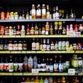 The sauce section at Eastwood Mart.