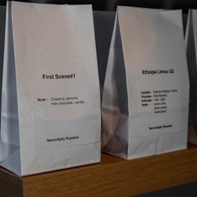 You can buy the beans in house.